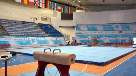 Дворецът на културата и спорта е готов за Световната купа по гимнастика 