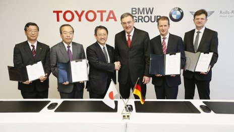 BMW и Toyota правят обща платформа за автомобили