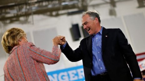 Хилари Клинтън избра сенатора Тим Кейн за кандидат-вицепрезидент