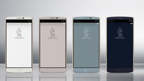 LG представи телефон с две камери на предния панел