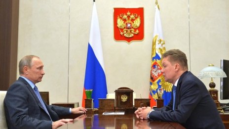 Милер: И двете тръби на "Турски поток" ще са готови до края на 2019 г.