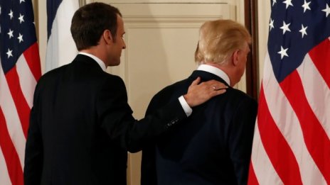 Макрон и Тръмп са имали кратка среща в Канада