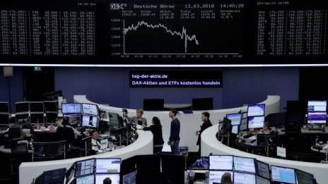 Европейските борси затвориха на червено след уволнението на Тилърсън