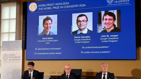 Трима учени с изследвания в областта на протеините получиха Нобеловата награда за химия
