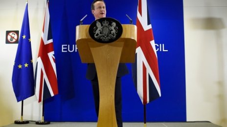 Камерън се договори с ЕС за специалния статут на Великобритания