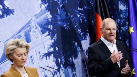 Шолц ще подкрепи фон дер Лайен за втори мандат само при мнозинство без крайнодесни партии