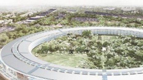 Новият дом на Apple ще осигурява сам енергията си
