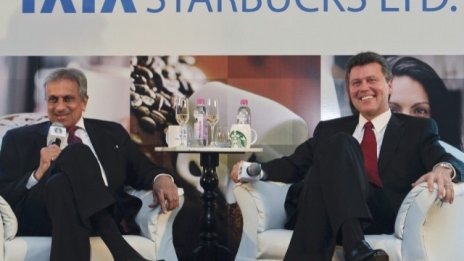 Starbucks стъпва в Индия в партньорство с Tata