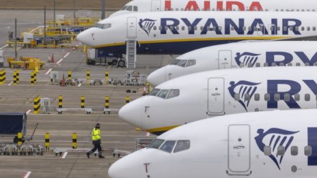Ryanair остава предпазлива относно възстановяването на авиоиндустрията