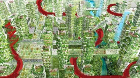 Архитект предлага небостъргачи гори да се борят с мръсния въздух в Китай