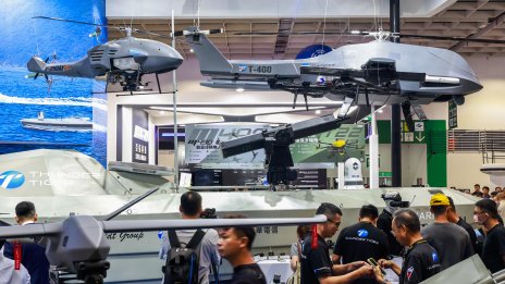 Европа излезе от сянката на най-голямото оръжейно изложение в Тайван