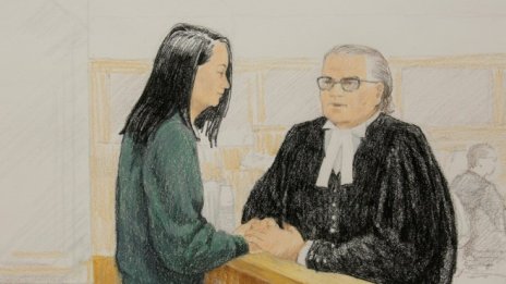 Освободиха финансовия директор на Huawei под гаранция