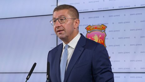 Мицкоски изрази готовност за разговори с бъдещото българско правителство