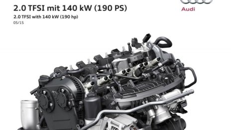 Audi представи най-ефективния 2,0-литров мотор