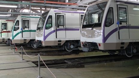 Нови мотриси на метрото включват в трафика още 85 хиляди пътници