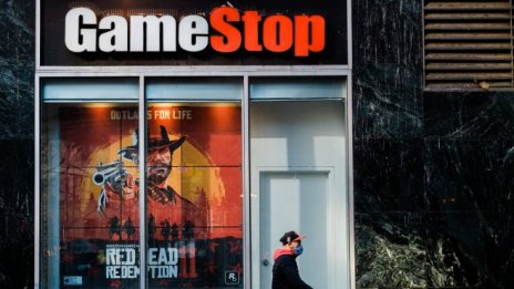 Акциите на Gamestop отново се устремиха нагоре с ръст от над 100% 