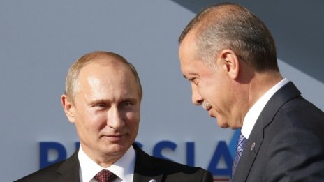 Путин: Русия и Турция са стратегически партньори в енергетиката