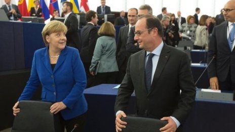 Меркел и Оланд призоваха за обединение на ЕС пред лицето на кризите