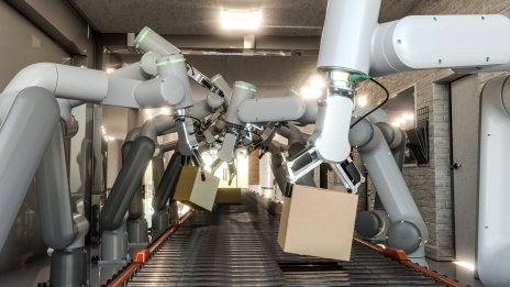 Индустриалните роботи намират най-голямо приложение в опаковане и пакетиране