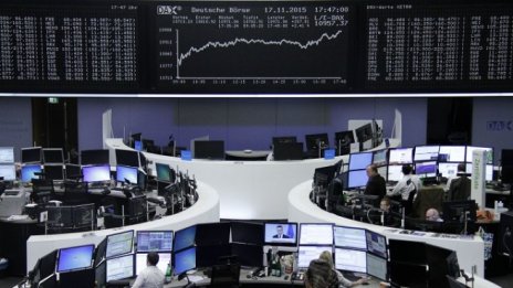 Европейските индекси се оцветиха в червено в първия борсов ден от седмицата