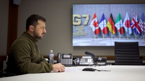 Г-7 ще продължи да подкрепя Украйна колкото е необходимо