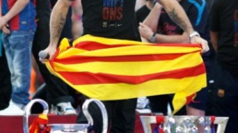 Барселона затяга коланите 