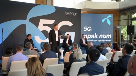 "Теленор България" даде старт на 5G мрежата си в България