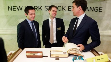 Евън Шпигел и Боб Мърфи добавиха по 1,6 млрд. долара към състоянието си за ден