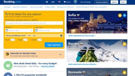 Турция блокира сайта за онлайн туристически резервации Booking.com