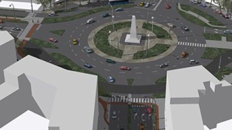 Кръстовището при Руски паметник в София също ще бъде обновено