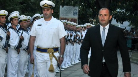 Румен Радев: За България е важно да има силни военноморски сили