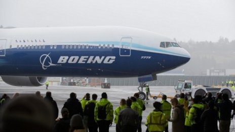 Още притеснения за Boeing след тестовия полет на 777X