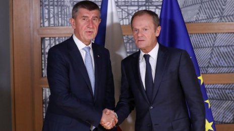 Андрей Бабиш и Доналд Туск обсъдиха накъде искат да поеме ЕС