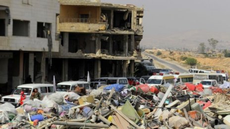 Над 12 души са убити при атака срещу конвой с хуманитарна помощ за Сирия