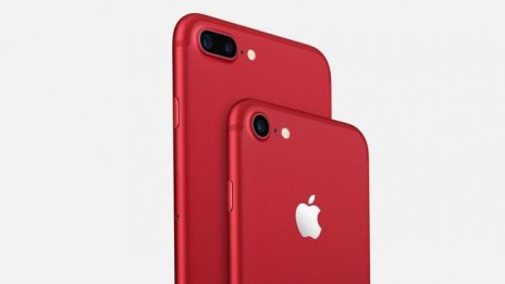 Apple пуска червени iPhone 7 и 7 Plus