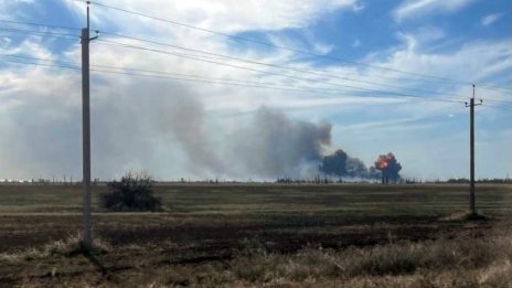 Експлозии разтърсват още една руска военна база в Крим