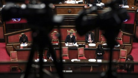 Драги спечели вот на доверие в италианския Сенат