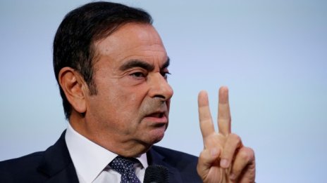 Nissan: Карлос Гон е получил близо 9 млн. долара от неправомерни плащания