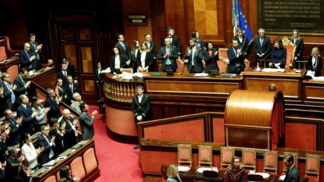 Италианският парламент избра председатели на двете камари