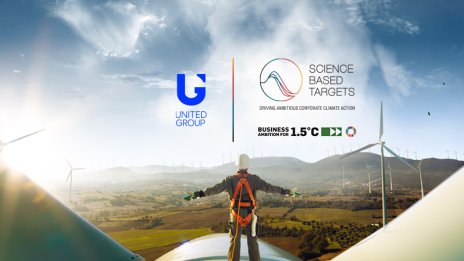 Целта за нулеви нетни емисии на United Group получи одобрение от Science Based Targets
