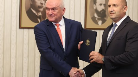 Димитър Главчев получи за втори път мандат за съставяне на служебно правителство