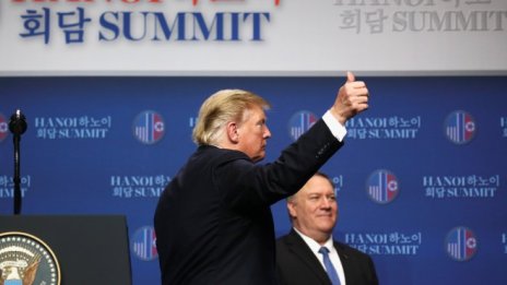 Санкциите срещу Пхенян се оказаха препъникамъкът в срещата между Тръмп и Ким