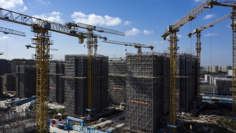 Най-големите строителни компании в Китай се насочват към края на преструктурирането си