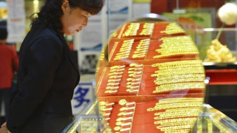Златната треска в Китай отслабва
