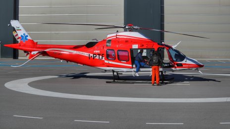 Първият хеликоптер от системата за въздушна помощ вече е в България