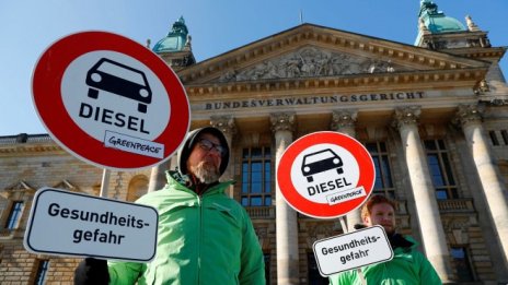 Съдът разреши на големите германски градове да забраняват дизеловите автомобили