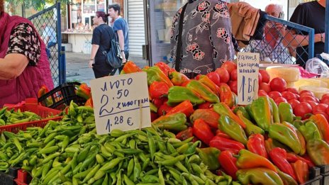 Плодовете и зеленчуците поевтиняват през седмицата