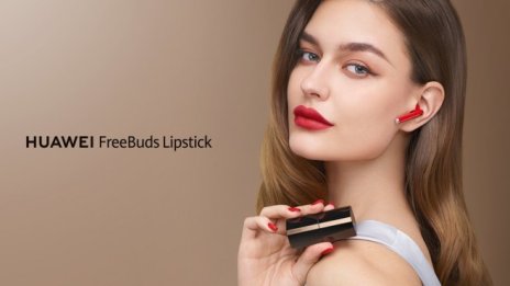 FreeBuds Lipstick - новото премиум предложение на Huawei за дамите