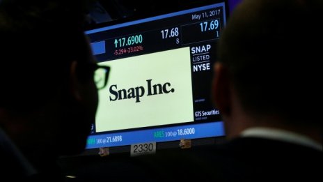 Акциите на Snap Inc. поеха силно нагоре