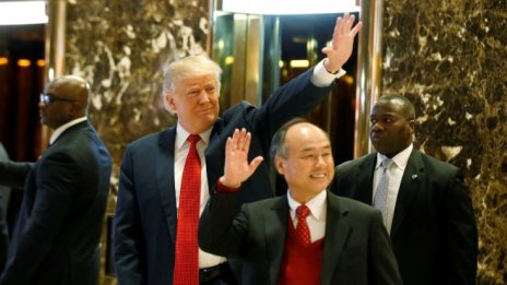 Тръмп приписа заслугите за нова инвестиция на SoftBank в САЩ на себе си